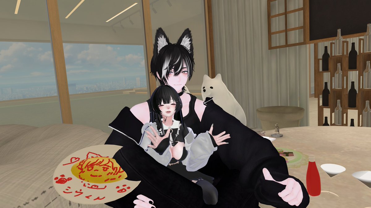 komainu_v's tweet photo. 10/11　komainuクローズドオープン🐾
お越しくださったお客様ありがとうございました～✨️
次回もかわかっこいいわんちゃん達とたくさん遊んでくださいね🐶
これからのkomainuに乞うご期待です‼️
#komainu_VRC  #VRchat https://t.co/ZiQXMsojaP