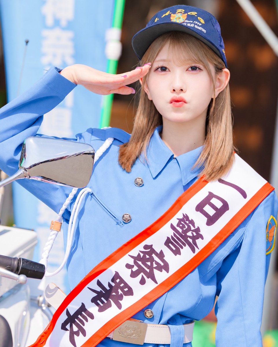 lingo_0905's tweet photo. 261009 松田警察署 1日警察署長
#千葉恵里 
#AKB48 https://t.co/AgVnXYTe7s