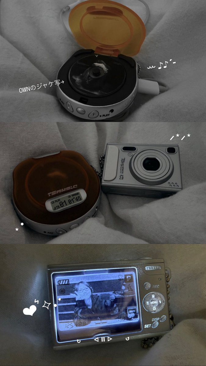ui_384's tweet photo. «���師ｻﾝミニチュアグッズを作ろう第1弾»
ミニチュアグッズが好きとの事で、ガチャガチャのカメラとCDプレイヤーで鞘師ｻﾝグッズを作りました📷⟡.·♪
OWNのジャケ写切るの難しかった✂️⸒⸒
#鞘師里保 https://t.co/TMeTr57EB0