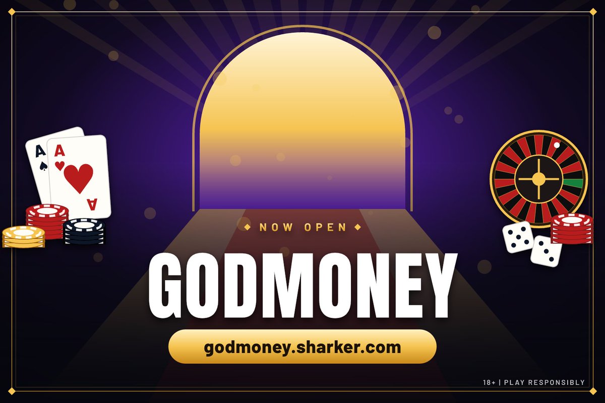 DangwamW's tweet photo. Launch day. I launched my casino, GODMONEY.
Come on in. It's good to have you here.

*18+ | Play responsibly.

#Casino #GCOIN https://t.co/lOOle9nHII