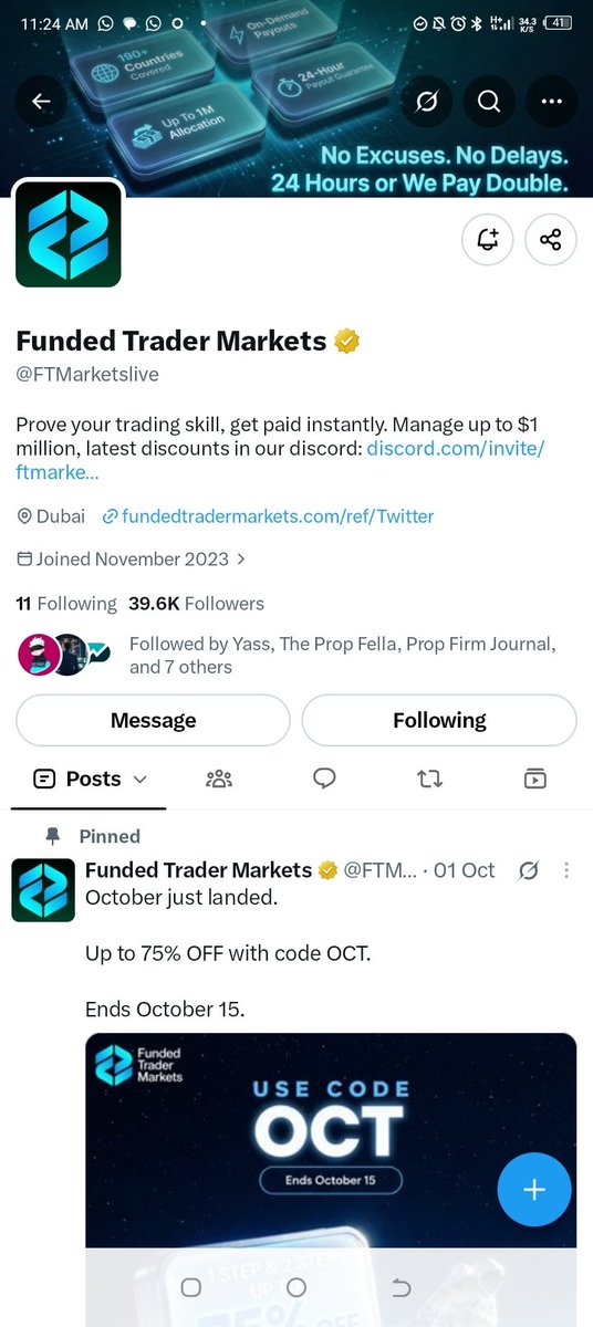 Jeremiaholamil7's tweet photo. @PropFirmsGuru @Ye_FTM @FTMarketslive @FTMAsiaHQ All done. https://t.co/PFZgPnlDXQ