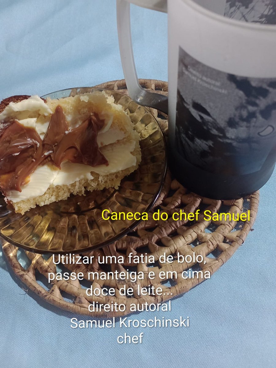 Samuel576943243's tweet photo. Receita minha, texto, com direito autoral meu...
#cozinha #culinaria #confeitaria #chefs #fama #Internet #lanhouse 

S a m u e l Kroschinski 
#chef https://t.co/0wVZFz8Ssl