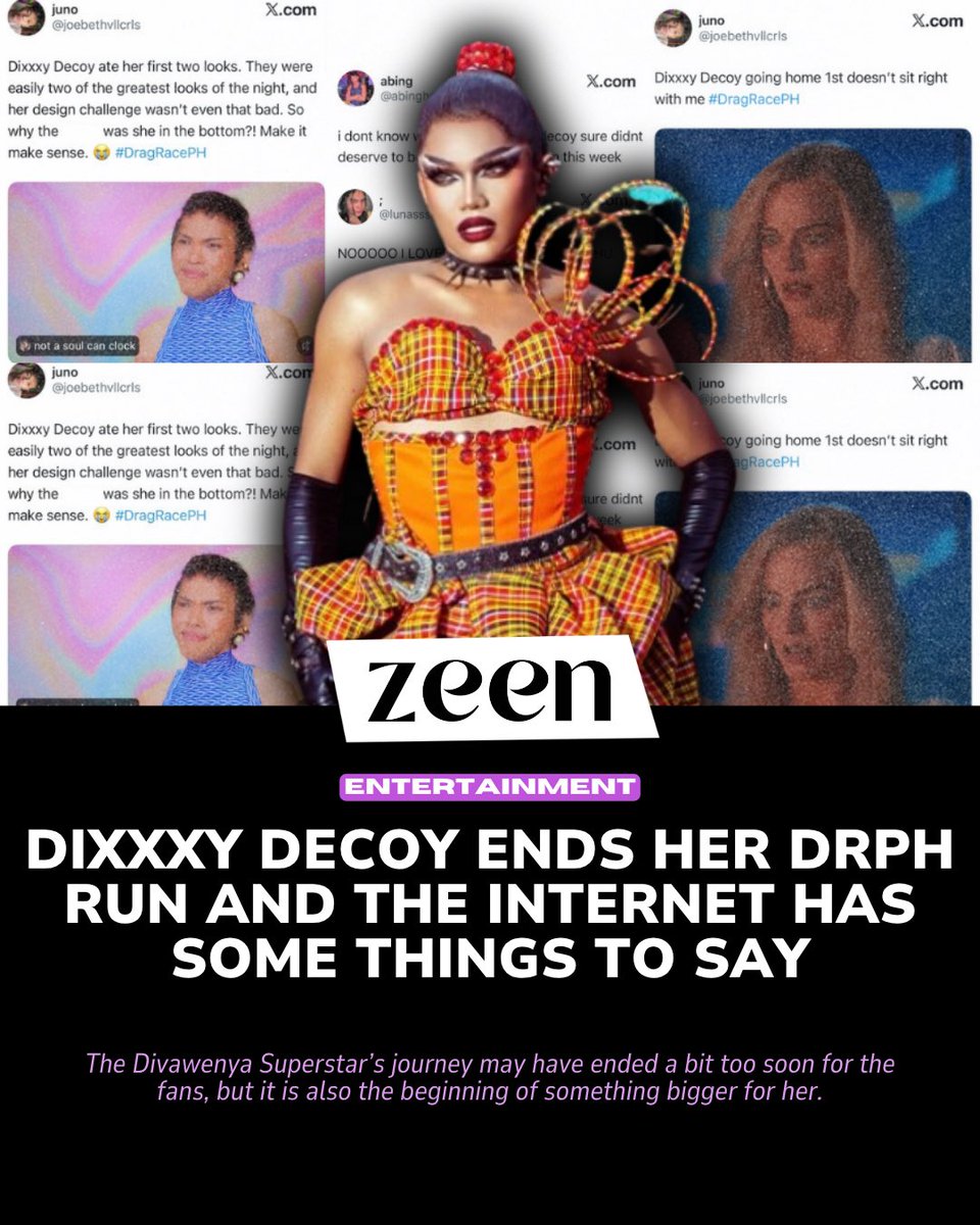 zeenmagazineph's tweet photo. DIXXXY YOU WILL FOREVER BE ICONIC 👑🖤

Even if Dixxxy Decoy's Drag Race PH stint has ended, her creativity and artistry has still left a mark ⭐️

Read: https://t.co/Wjf2j0eXGT https://t.co/XPJmEcLpYc