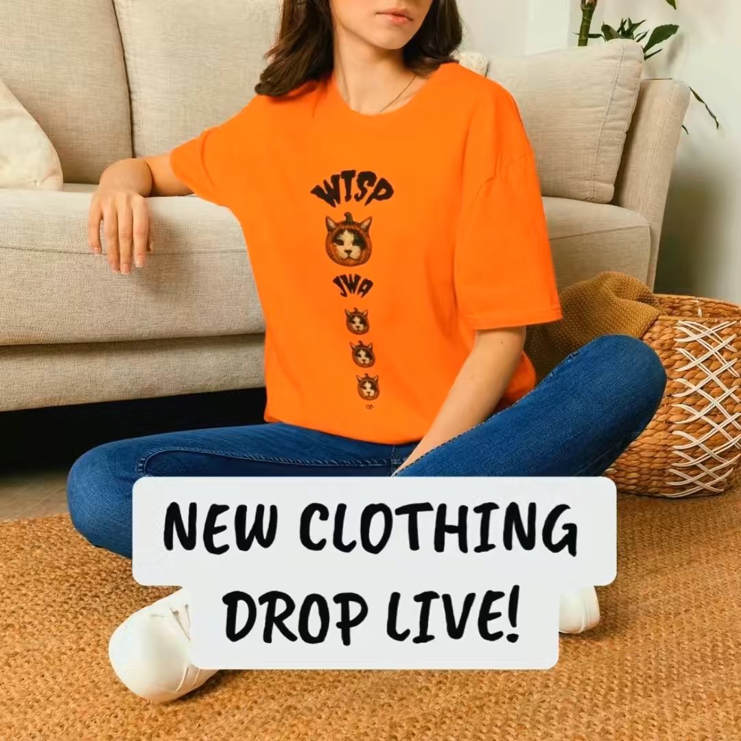 Journeywithash_'s tweet photo. WISP THE GOURDITO 🎃🐱 Available now at:
https://t.co/yexcdzC26Q
Grab this fun Fall exclusive drop while you can to rep some kitty and pumpkin love this spooky season! #cats #halloween #spookyseason https://t.co/UCm6xLIxAw