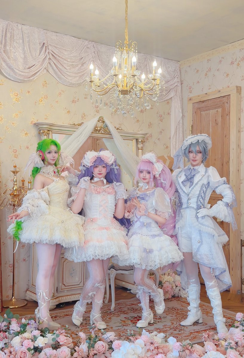 0303oOoO's tweet photo. 念願のプリパララファリー併せ♡୨୧

衣装全員分作りました…ほんまに夢の空間すぎる… ※cos
#神フリルグランプリ2026 https://t.co/0mdNHiYzZS