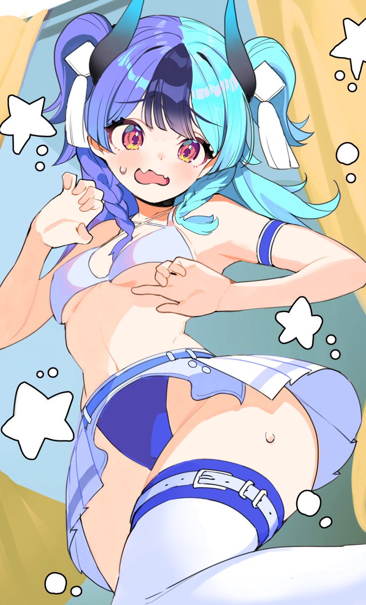 dokkumaa's tweet photo. 「まだ見せちゃダメな水着なのじゃ・・・！」
#めら組絵図 https://t.co/yEVaeHdsnw