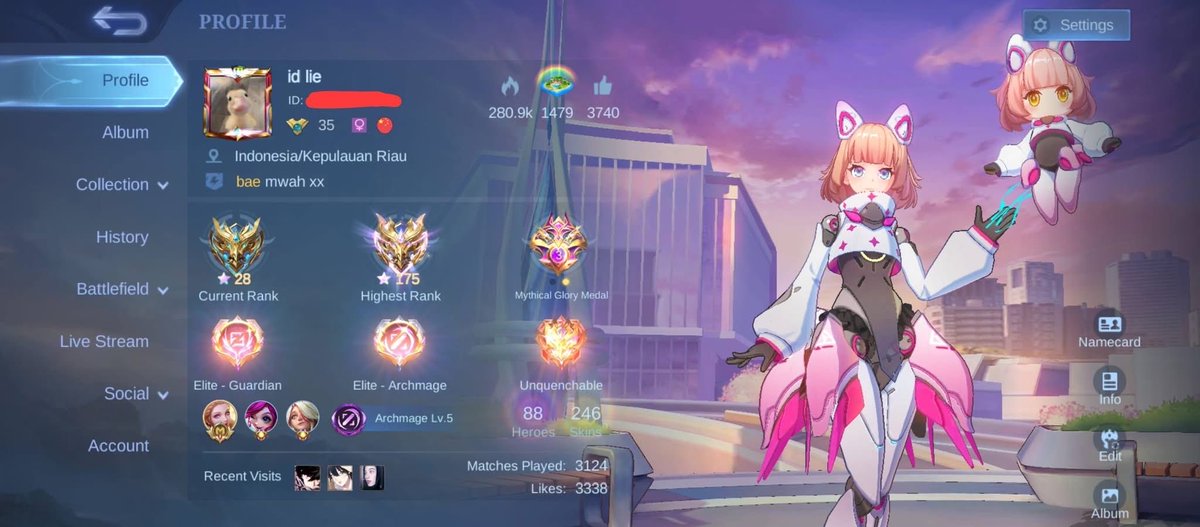 byycannn's tweet photo. Mage Support
Ex imo *175
Lancelot Valentine
Odette Valentije
Floryn Collector
Angela Collector
Floryn Seasson
Julian Itachi
Gusion Minato

#zonauangㅤ 

Wts wtb akun mole acc mlbb ml https://t.co/80CtkXD0CM