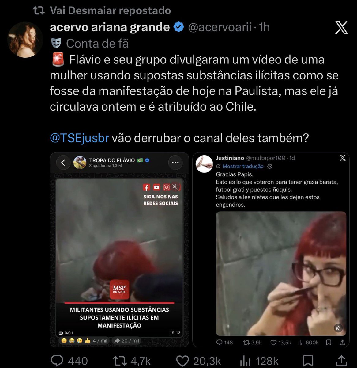 Dantinhas tweet picture