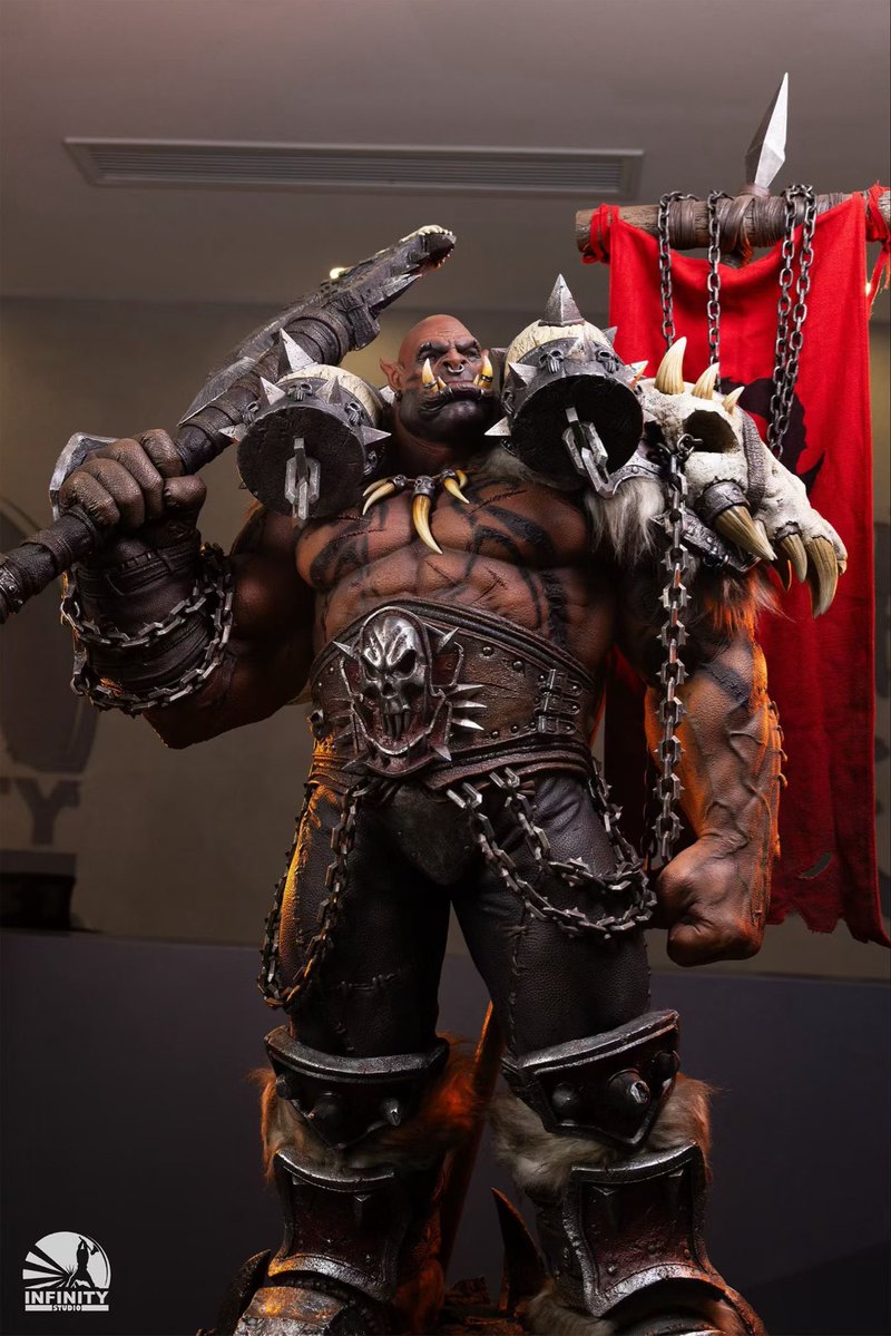 infinitystudioc's tweet photo. | 𝐅𝐈𝐍𝐀𝐋 𝐏𝐑𝐎𝐃𝐔𝐂𝐓 |

The final product of Infinity Studio World of Warcraft Garrosh Hellscream 1/3 Statue

Please enjoy these pictures of the final release!

International shipping starts end of October! https://t.co/f1WKiPdvTJ