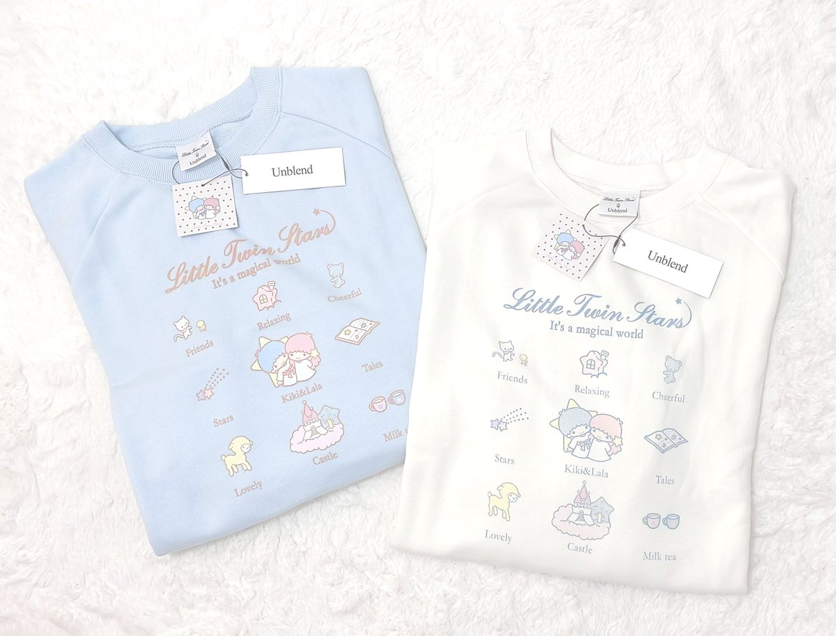 kklltks's tweet photo. ZOZOTOWNのMONO-MARTで出たキキララのスウェット、、、🩵🩷届いた～～～！

生地がすごく柔らかくてうれしい😭かわいすぎるし😭毎日着倒しますᐡᴗ͈  ̫ ᴗ͈ᐡ https://t.co/dCZF4y1rv3