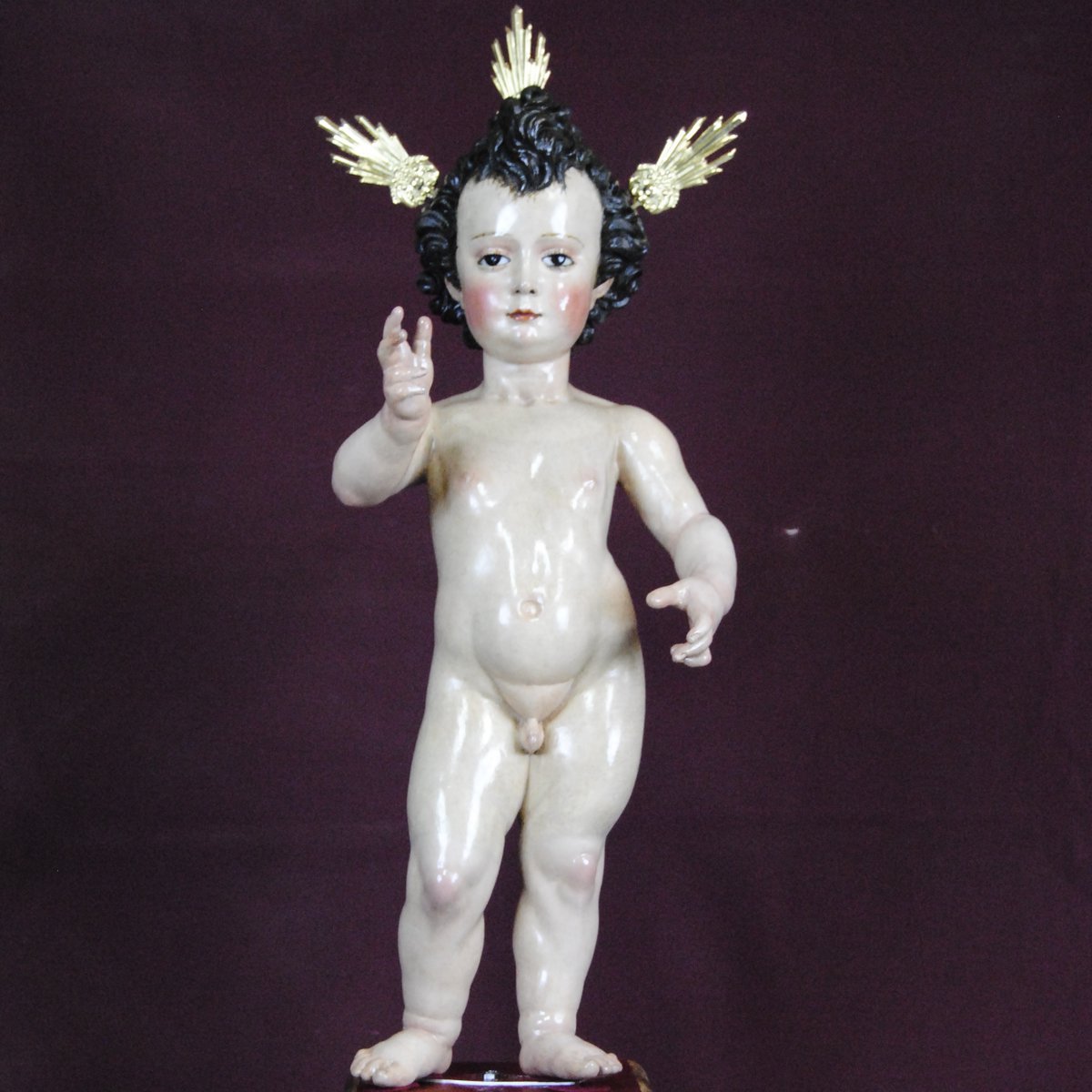 MusaeSL's tweet photo. Revival. Hoy recordamos la restauración que llevamos a cabo del Niño Jesús de la Parroquia de Nuestra Señora de Belén de Tomares, atribuido a Juan de Mesa entre los años 1610 y 1615.
1/6 https://t.co/MDvGakyxX8