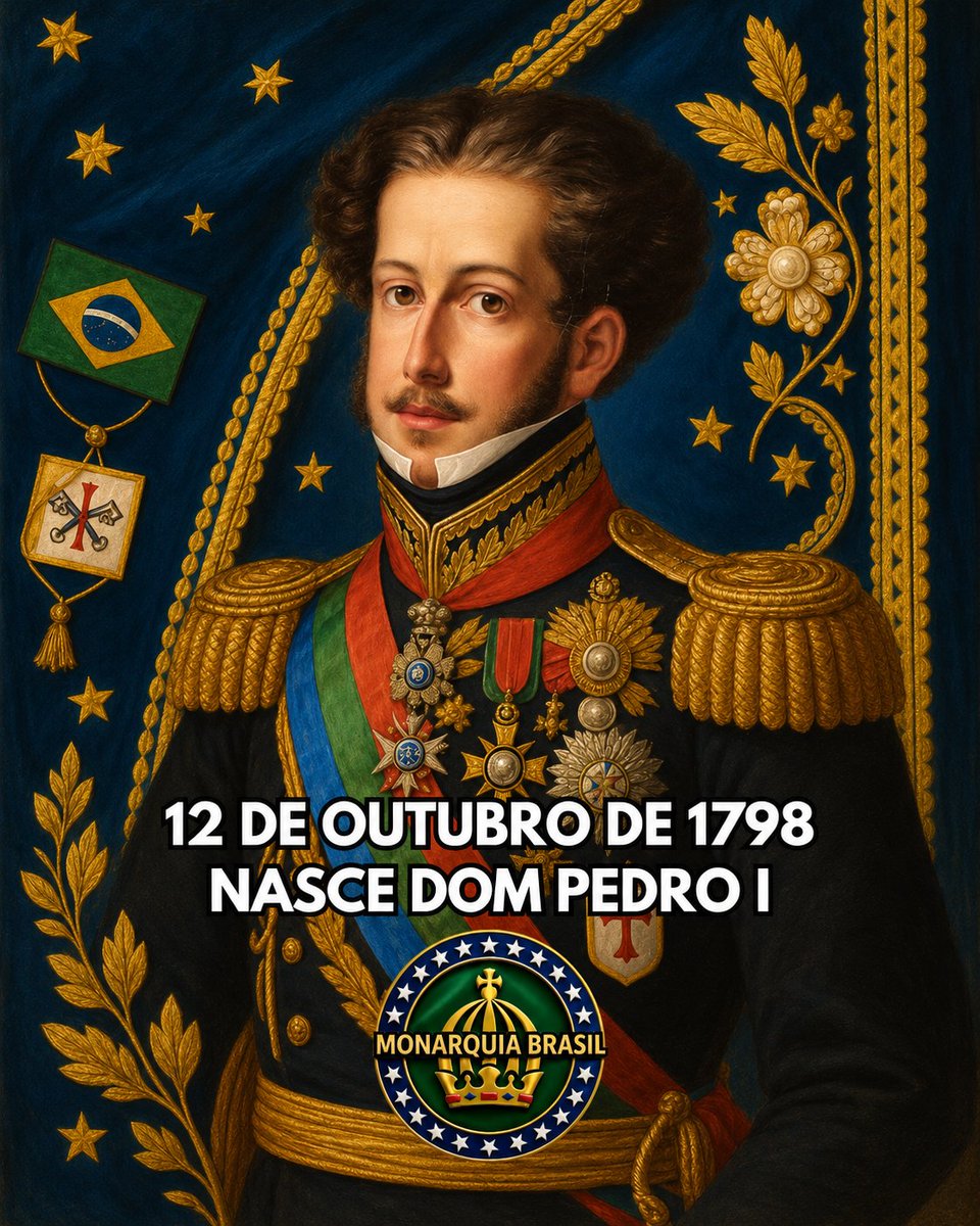 monarq_brasil's tweet photo. Há 228 anos começava uma trajetória que mudaria para sempre os rumos do Brasil. Dom Pedro I inscreveu seu nome na História, e a grandeza de seu legado continua a inspirar o futuro https://t.co/vxJR4O9J5N