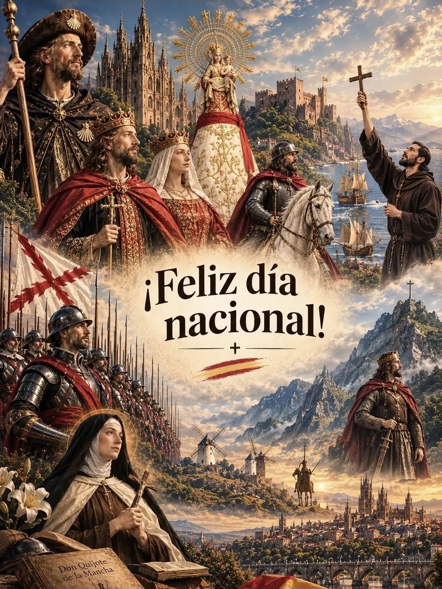 iberocasual's tweet photo. Feliz dia de la raza ¡ ARRIBA ESPAÑA ! 🇪🇦 https://t.co/5xRpuGk0Hw