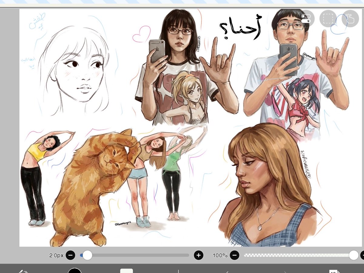 kenmayuis's tweet photo. الرسمه العشوائية الي ترسمينها في الكلاسات https://t.co/WolSuvXGfu