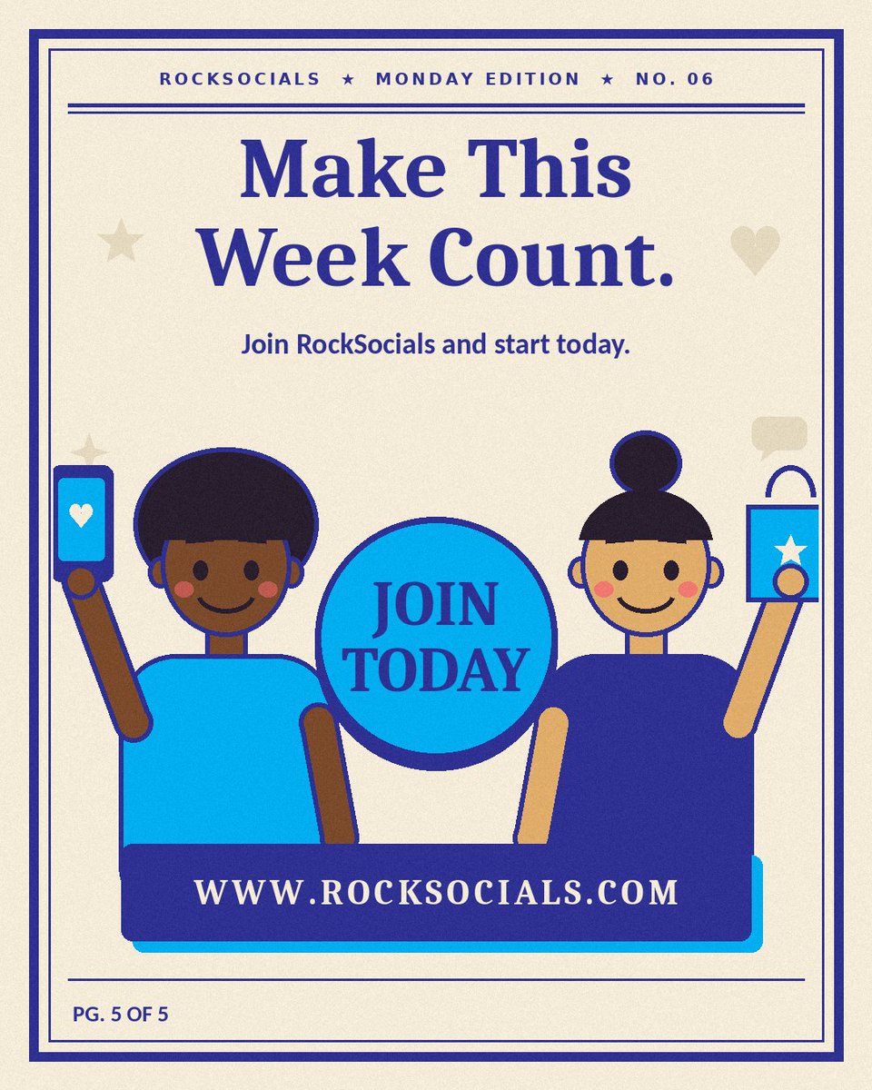 RockSocials's tweet photo. Join today: https://t.co/9VmL2G4cJE https://t.co/vHlcK0hiYB