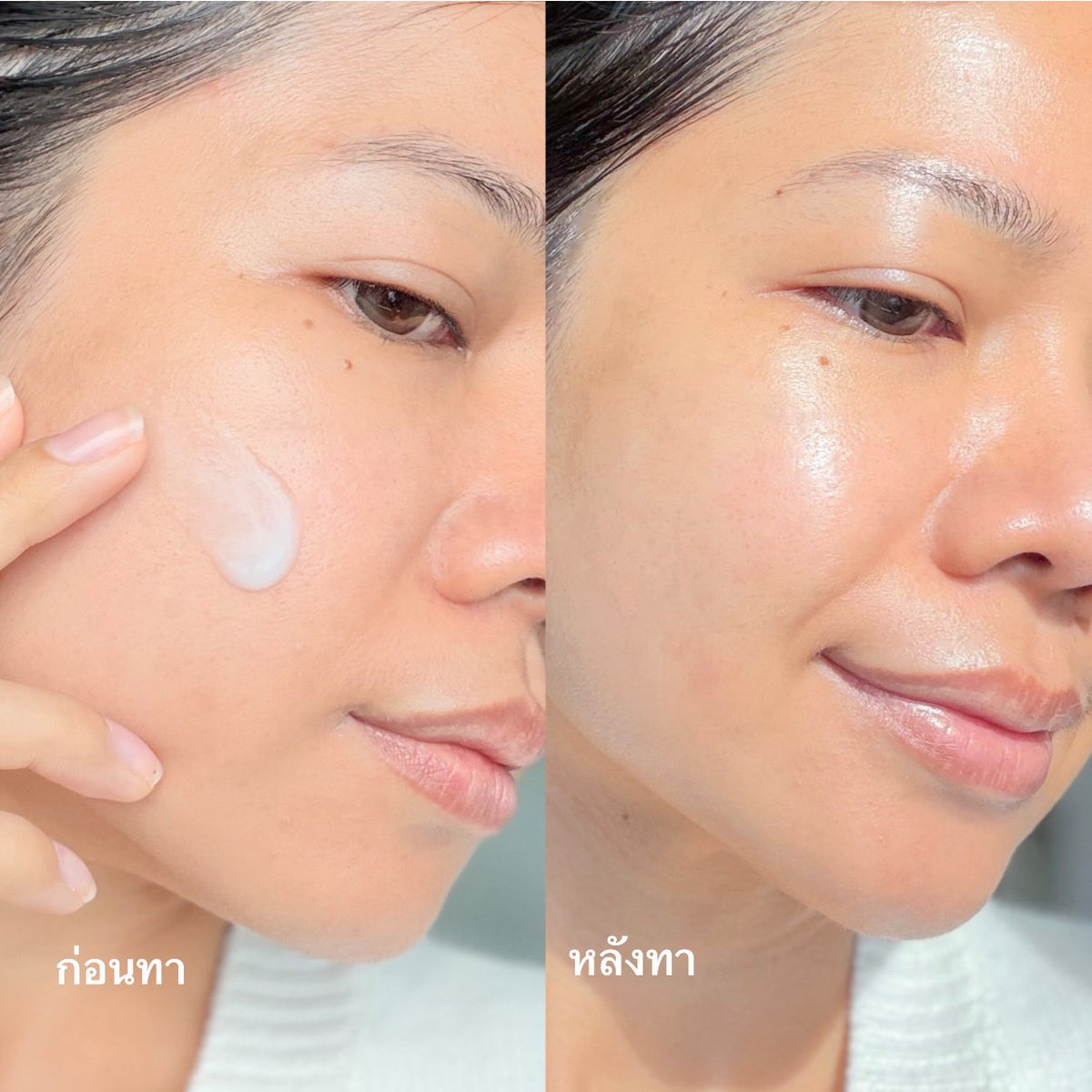 ChaliReviews's tweet photo. คนหน้ามันที่ไม่ชอบใช้เซรั่มเหนอะหนะ  MILLE HYDRA TONING GLOWING SKIN SERUM จากเกาหลี ตอบโจทย์  มี Niacinamide 30,000 PPM ช่วยดูแลความมันและรูขุมขน เติมความชุ่มชื้น ให้ผิวดูอิ่มฟู มี Cooling Effect ช่วยให้รู้สึกเย็นสบายผิว เนื้อสซึมไว แต่งหน้าต่อได้สบาย ลองเลยดีมากกก https://t.co/1CltGcq138