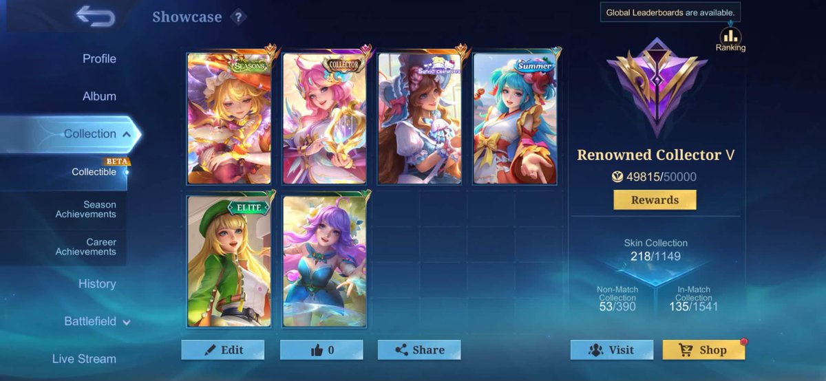 byycannn's tweet photo. Mage Support
Ex imo *149

Floryn Collector
Novaria Collector
Valir Collector
Pharsa Tides

#zonauangㅤ 

Wts wtb acc mole akun ml mlbb https://t.co/6Nr28CoFB8