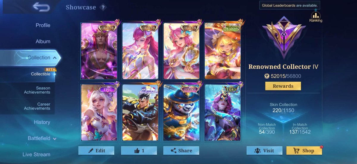 byycannn's tweet photo. Mage Support
Ex imo *149

Floryn Collector
Novaria Collector
Valir Collector
Pharsa Tides

#zonauangㅤ 

Wts wtb acc mole akun ml mlbb https://t.co/6Nr28CoFB8