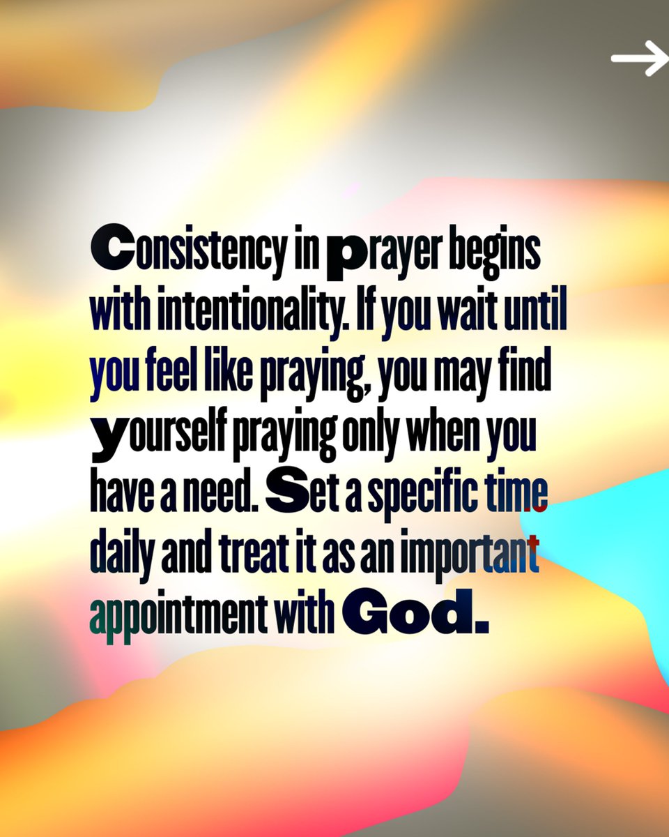 FaithOyedepo's tweet photo. Practical Steps to Building Consistency on the Altar of Prayer https://t.co/YH5GGufKT8