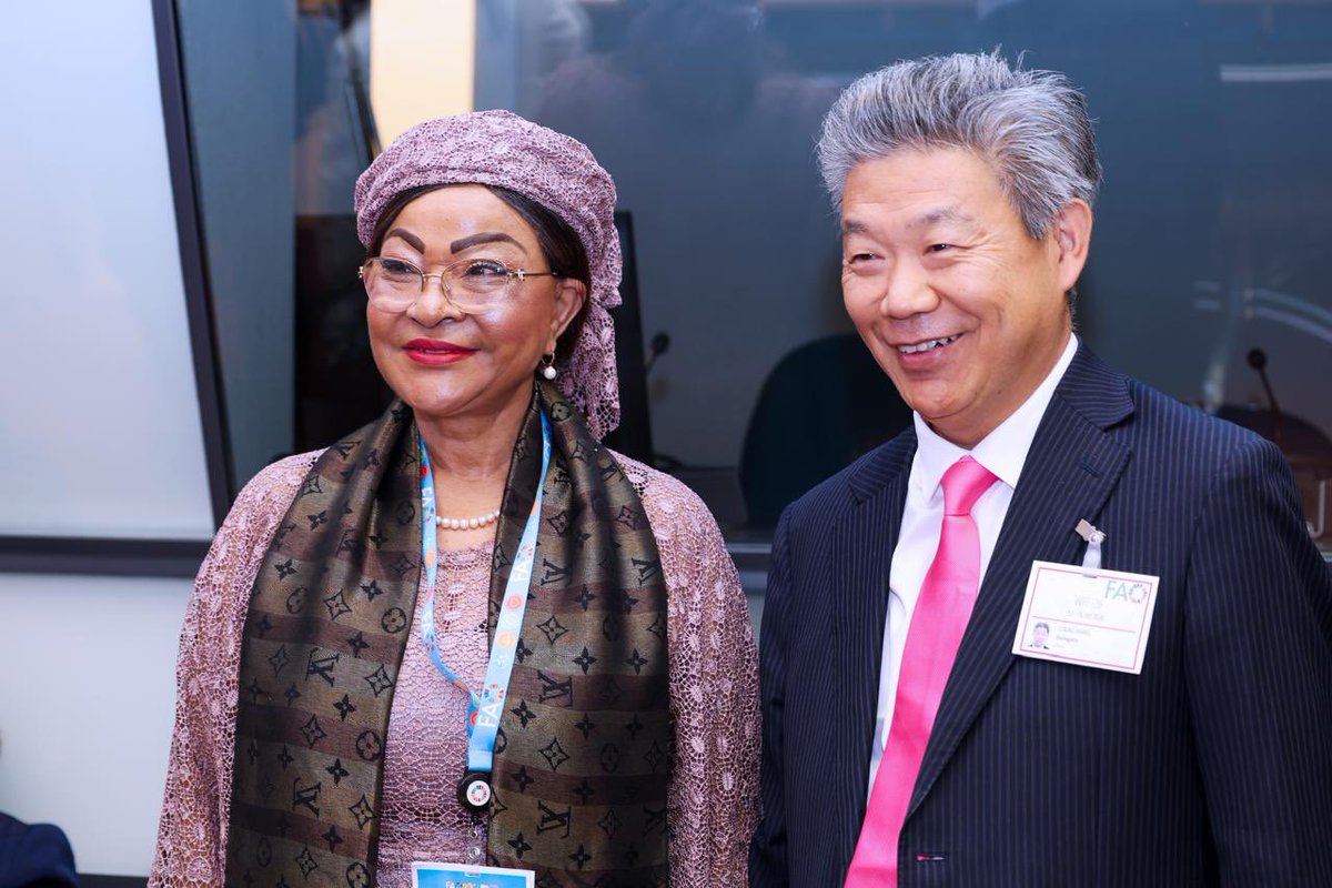 angola_Mirex's tweet photo. The Republic of Angola launched this Monday morning, October 12th, the candidacy of Her Excellency Ambassador Josefa Leonel Correia Sacko for the position of Director-General of the Food and Agriculture Organization of the United Nations (FA https://t.co/hw52dyxNPT