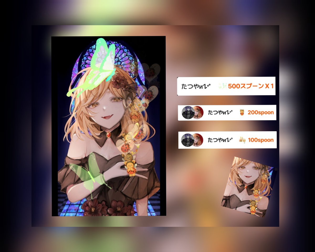 _rnmi's tweet photo. かわい子ちゃんたちありがとう♡
(せんりつちゃんもミニキャラありがとう ࣪♩⁺) https://t.co/bNg3cvBAFn