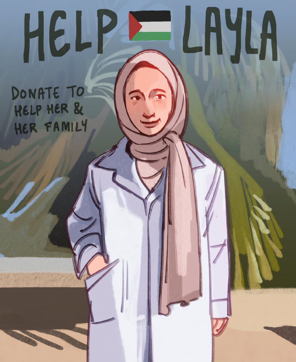 It_is_layla7's tweet photo. IF U SEE THIS #ART, PLS SHARE!!🇵🇸

I'm on a mission: free dental care for those who need it most, while finishing my dental studies in Gaza. 🦷
We're almost at the goal 🎯
pls repost this, every single share gets us closer. Your support means everything.
https://t.co/xbMYc6eJ7F https://t.co/3KwMroNs22
