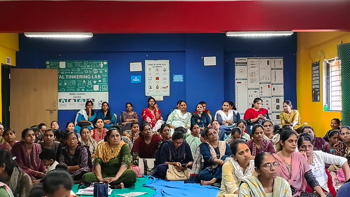 WcoMorbi's tweet photo. તા.૦૯-૧૦-૨૦૨૬ ના રોજ મોડેલ સ્કૂલ, હળવદ ખાતે માસિક સ્વચ્છતા વ્યવસ્થાપન (MHM) તાલીમનું આયોજન કરવામાં આવ્યું હતું આ તાલીમમાં હળવદ તાલુકાના શિક્ષકો તાલીમ મેળવવા માટે ઉપાસ્થિત રહ્યા હતા https://t.co/kQRlYs7sof