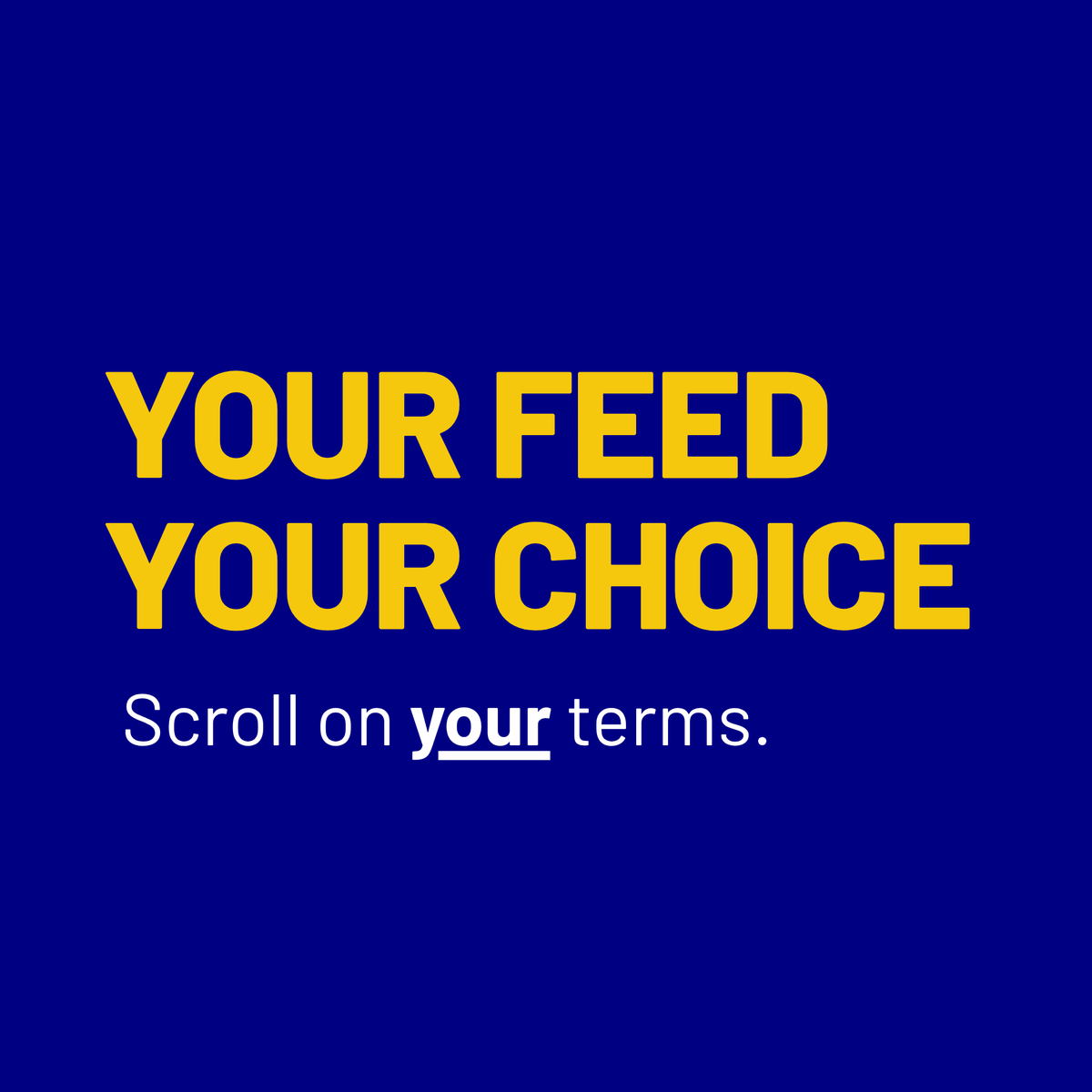 DigitalEU's tweet photo. In Europe, you choose what you see and how long you scroll:​

✅Non-personalised feed​
✅No endless scrolling ​
✅Effective screen-time tools​

​Rules in action: https://t.co/aGj2ArBgAK https://t.co/RU0dGiPkE5