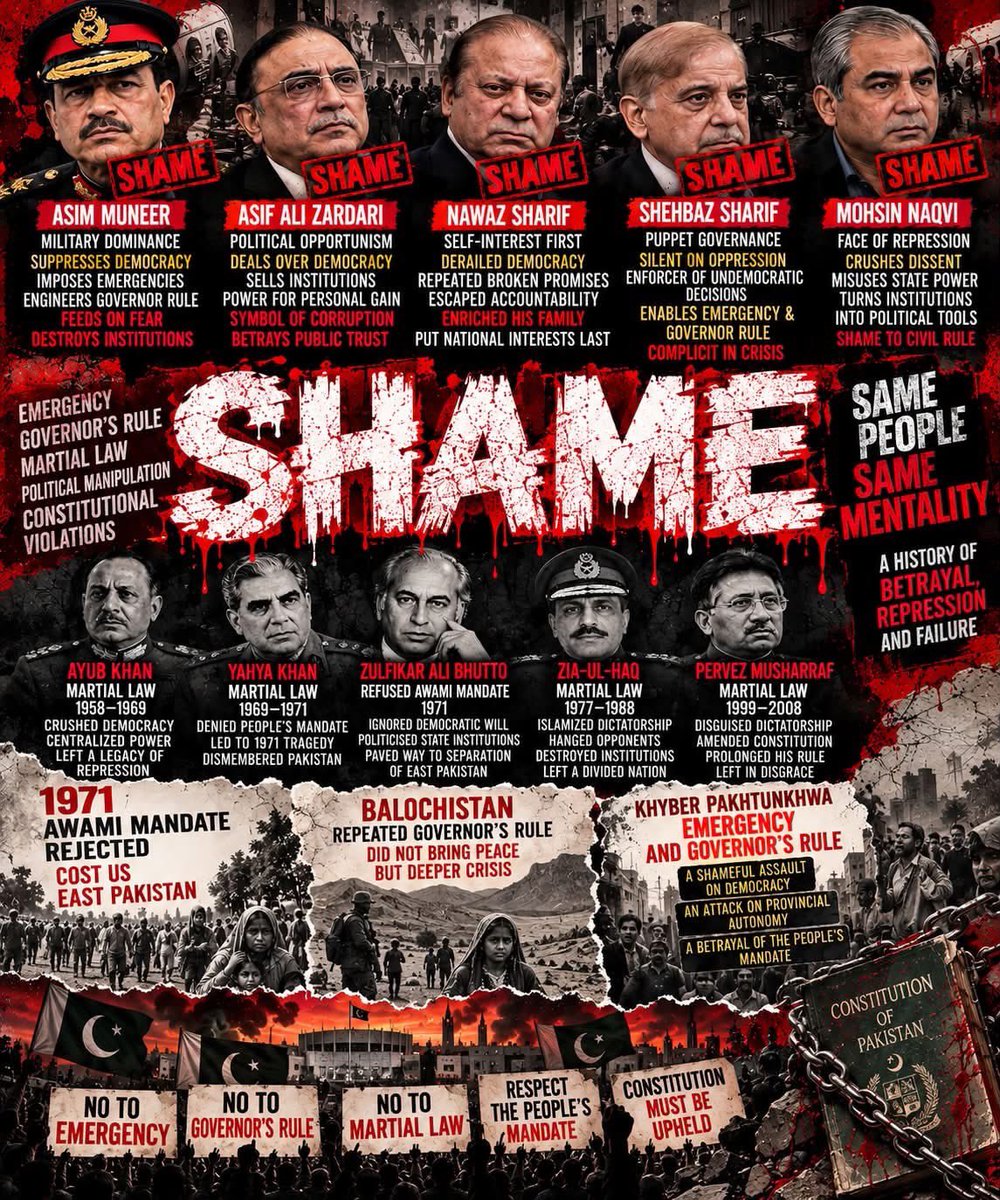 bhattiyy's tweet photo. #Pakistan A shameful history of betrayal, repression and failure. https://t.co/sQPJe2Ced4