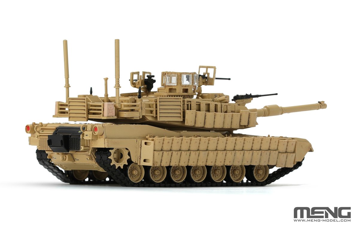 MengModel's tweet photo. 72-003a アメリカ主力戦車 M1A2 SEP エイブラムス TUSK II （アキュレートカラーバージョン）
スケール：1/72
発売時期：2026年10月

工場出荷時に塗装済み・ウェザリング加工済み！72-003aが堂々登場！ https://t.co/K9LEfvdKnC
