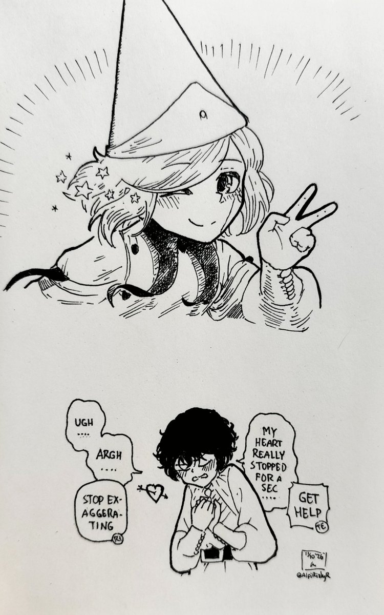 AlfiRizkyR's tweet photo. Making Coco do a typical idol pose, part 1

#Δ帽子 #ArkCo https://t.co/R3vwVQH94v