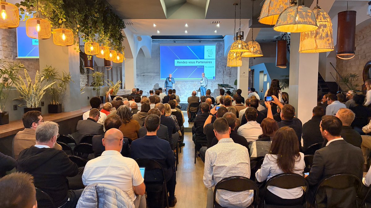 flexnetwork's tweet photo. [𝗙𝗹𝗲𝘅𝗖𝗼𝗻𝗻𝗲𝗰𝘁’𝟮𝟲]: 𝗥𝗲𝗻𝗱𝗲𝘇-𝘃𝗼𝘂𝘀 𝗮𝗻𝗻𝘂𝗲𝗹 𝗽𝗮𝗿𝘁𝗲𝗻𝗮𝗶𝗿𝗲𝘀
Une journée, 5 ateliers, des échanges et une soirée qui s’est prolongée tard 
Quel plaisir de réunir nos #partenaires venus de toute la France à l’occasion de notre rendez-vous annuel https://t.co/YxXKH78Ete