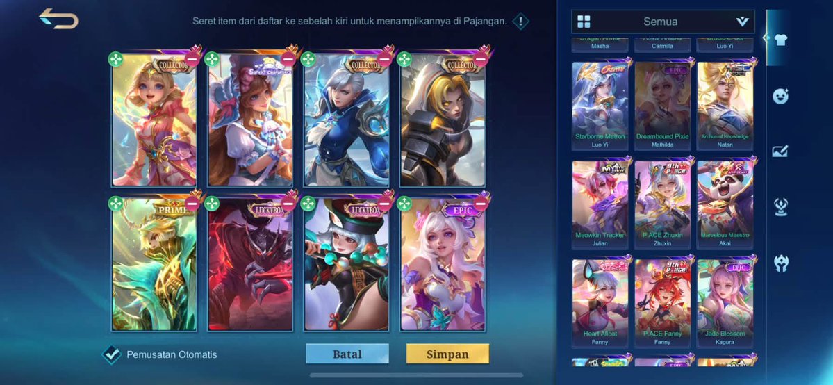 byycannn's tweet photo. Mage Support 
Ex imo 150
Good Winrate

Angela Collector
Silvana Collector
Grangger Prime
Floryn Sanrio, Etc.

#zonauangㅤ #zonajajan 

Wts wtb akun ml acc mole mlbb https://t.co/3LsXPjkH35