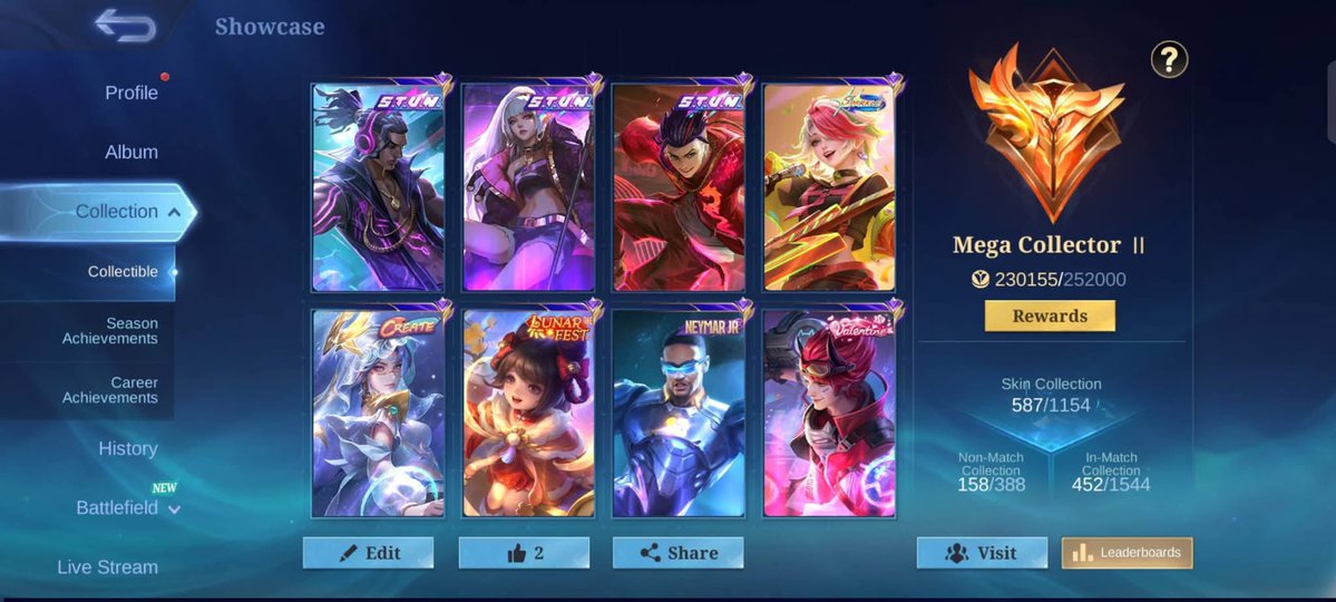 byycannn's tweet photo. Wts wtb akun acc ml
Ex imo 101
Mega Collector ll

Grangger Legend
Gusion Kof
Chou KoF
Angela Aspirant

Detail Skin cek reply

#zonauang 

Wts wtb akun acc ml mlbb mole https://t.co/1zpllvACTE