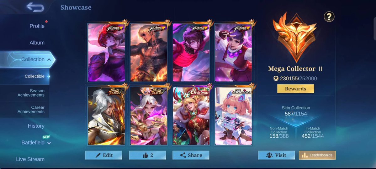 byycannn's tweet photo. Wts wtb akun acc ml
Ex imo 101
Mega Collector ll

Grangger Legend
Gusion Kof
Chou KoF
Angela Aspirant

Detail Skin cek reply

#zonauang 

Wts wtb akun acc ml mlbb mole https://t.co/1zpllvACTE