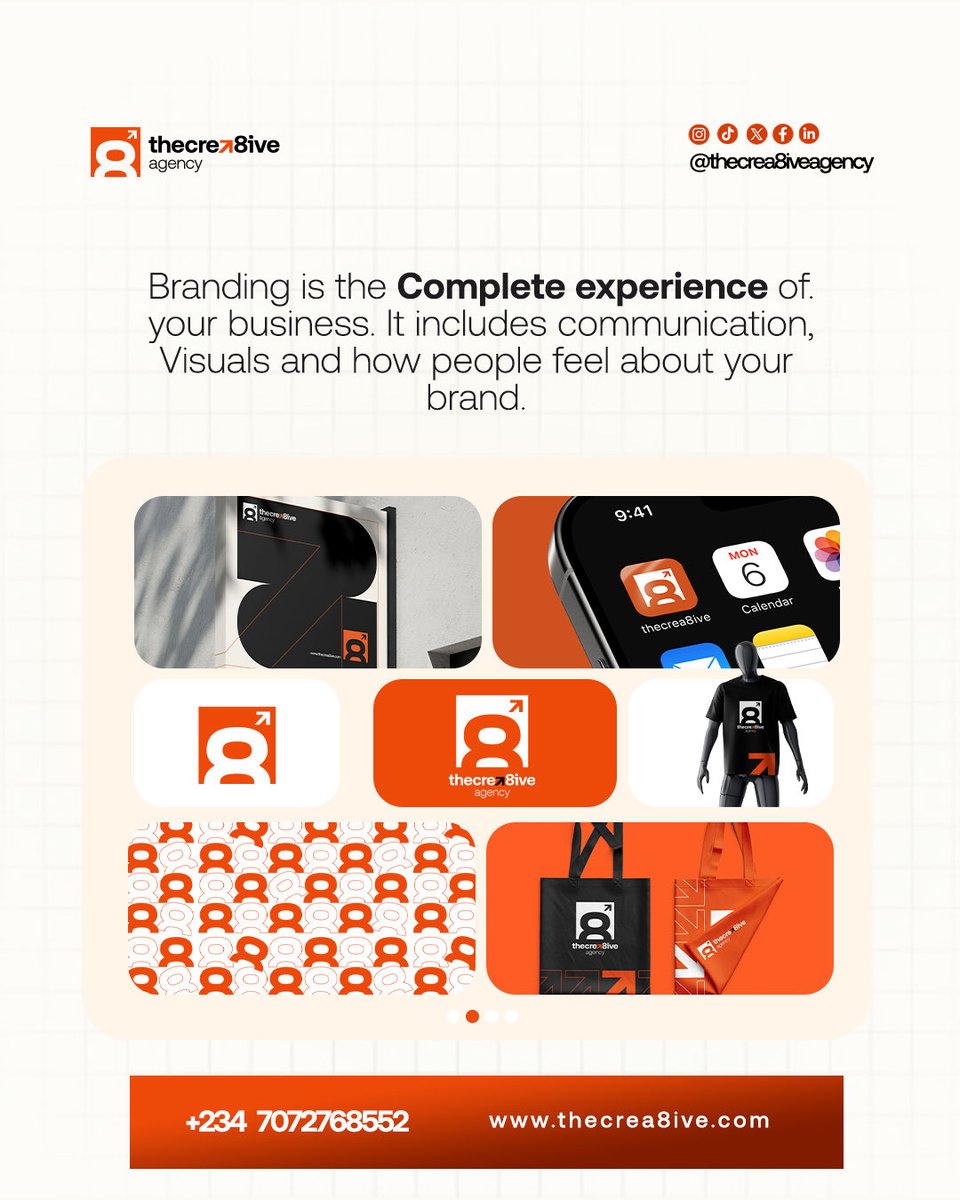 Thecrea8ive's tweet photo. Your LOGO is NOT your BRAND.
A logo introduces you.
A brand tells people who you are.

#BrandingTips
#BrandIdentity
#GraphicDesign
#TheCrea8iveAgency
#BusinessBranding https://t.co/kGT0MvyOzu