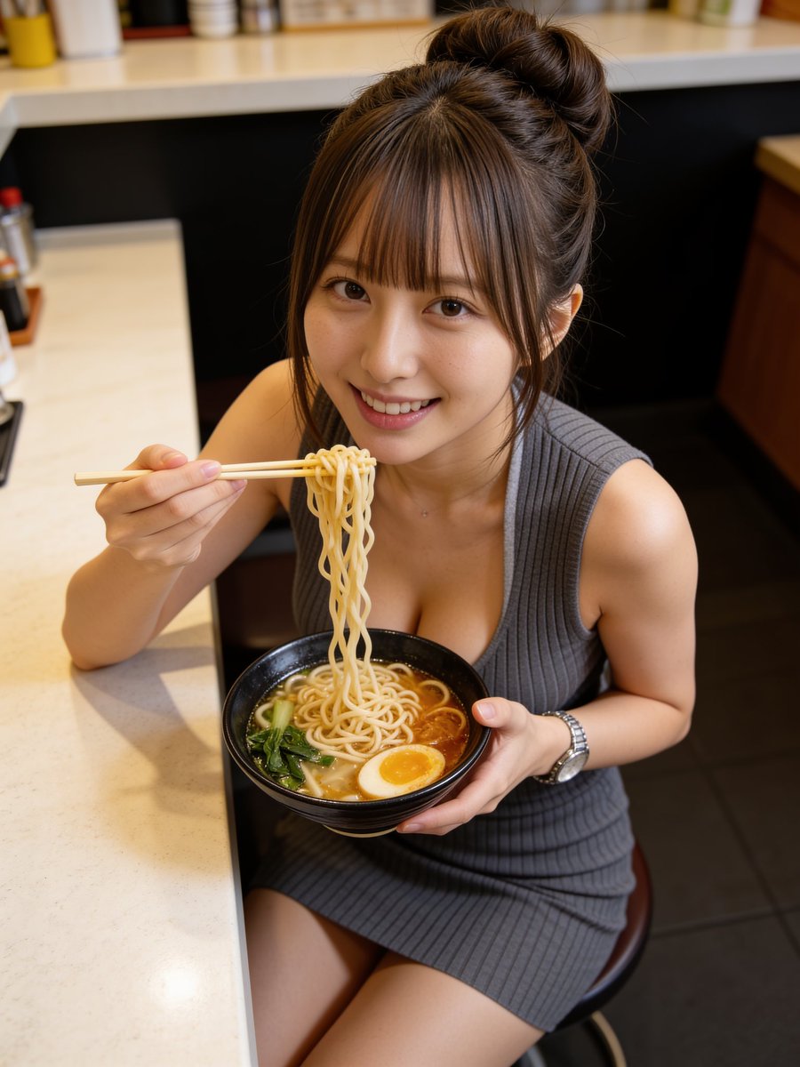 Ashley1559944's tweet photo. ラーメンでした🍜 

暑い時のラーメンも美味しい https://t.co/w72Z5C3K6B