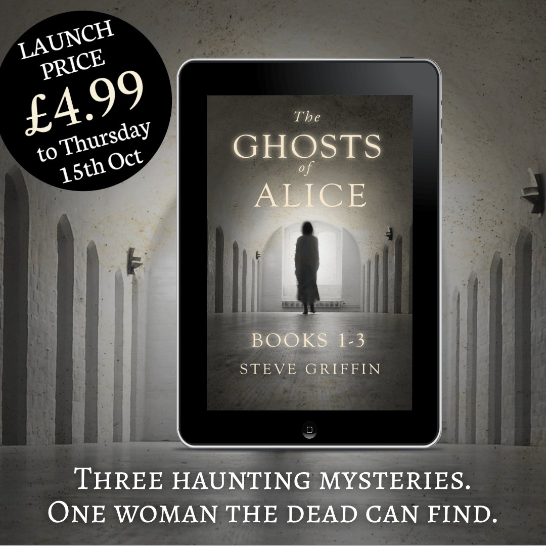 SteveGAuthor's tweet photo. Out now 👻 

The Ghosts of Alice omnibus collects The Boy in the Burgundy Hood, The Girl in the Ivory Dress and Alice and the Devil. Launch price £4.99 / $5.99 until 15 Oct. Also available in paperback and on Kindle Unlimited.

Step into the shadows this October…

#GhostStory https://t.co/ZdARceAwxX