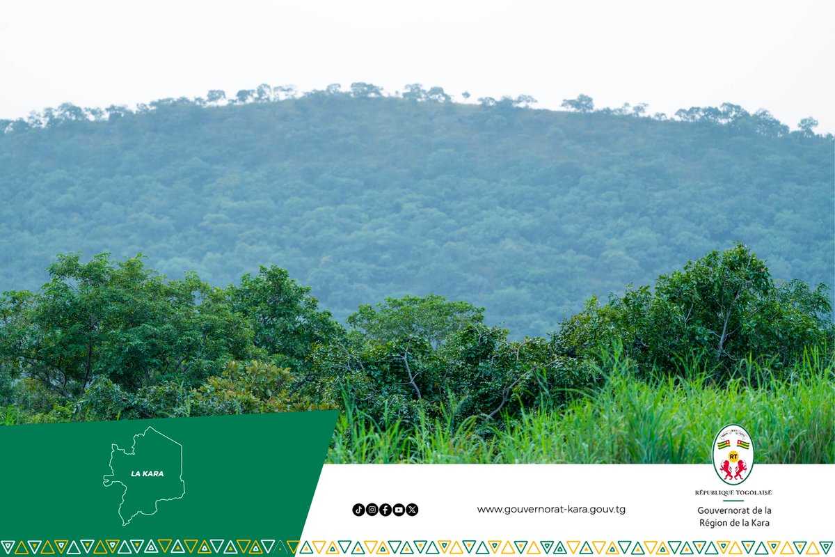 GouvKara's tweet photo. Une nouvelle semaine, un nouveau souffle depuis la Kara ! Que la beauté de nos paysages vous apporte énergie et sérénité. 

Belle semaine à toutes et à tous ! 💚
#GouvernoratKara #RegionKara #KaraNature https://t.co/hV67E5nksV