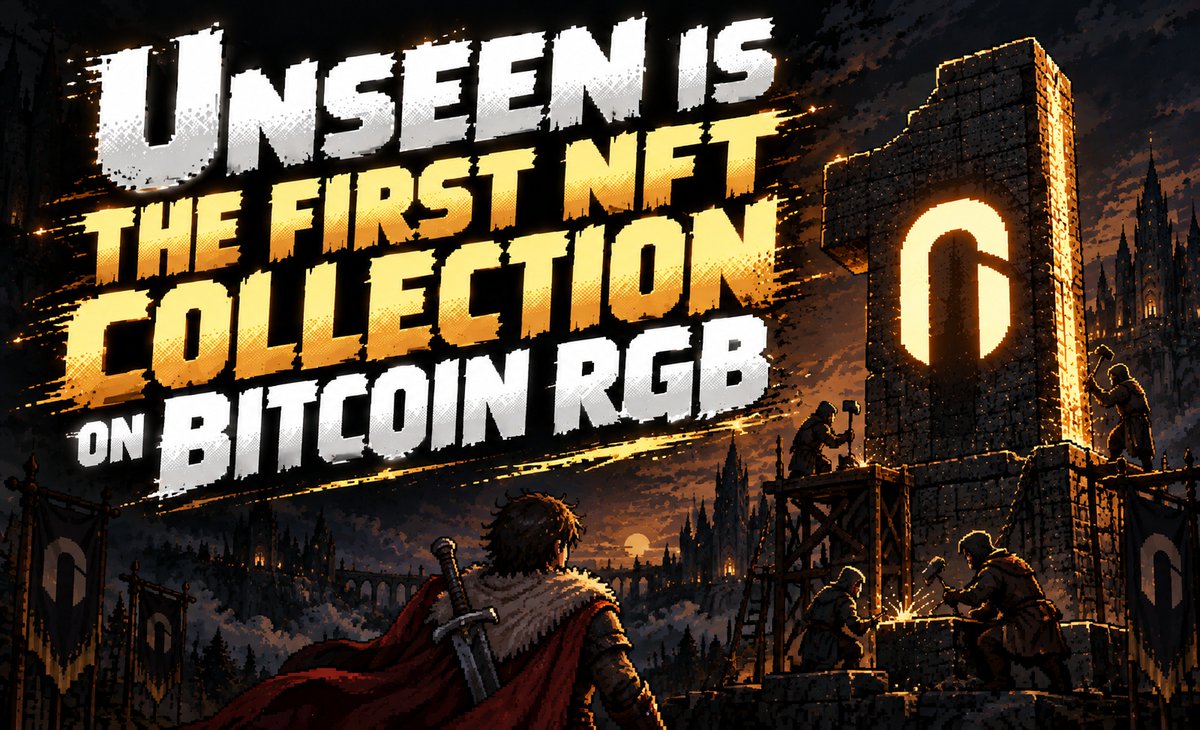 RGB_Pioneers's tweet photo. RGB Pioneers Community Benefit #02 | THE UNSEEN 🎁
@UnseenOrdo is the first NFT on Bitcoin RGB.

Featuring 6,102 portraits, THE UNSEEN pays tribute to those who go unseen.

We’re giving away 5 WL spots with discounted mint access!

How to enter:

1. Like and repost
2. Follow @RGB_Pioneers and @UnseenOrdo
3. Reply with your BTC address (bc1p or bc1q) and tag 2 friends.

Closes in 48 hours. Winners will be announced in the replies.