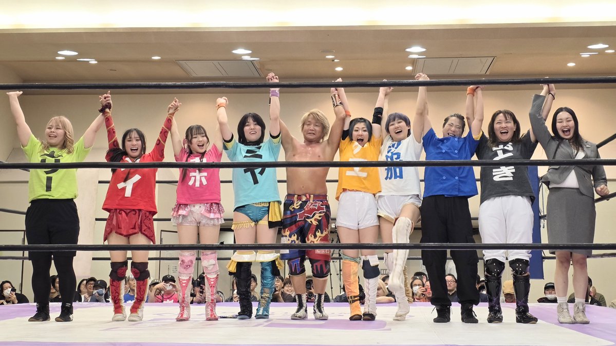 furusawa_m's tweet photo. チョコプロ観戦終了。

昼夜観戦を二日続けるともう体力的にキツいので、大人しく真っ直ぐ帰る・・・

 #prowrestling https://t.co/ZBmDX2h86Z