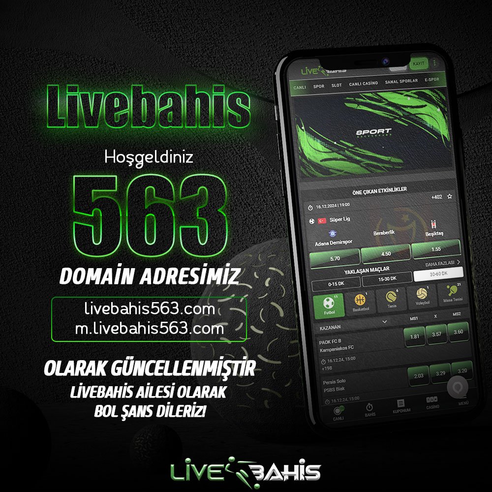 LiveBahisCO's tweet photo. ⚠️ Güncel Domainimiz https://t.co/u6L4clrU3h'dur  📷 Tüm üyelerimize bol şanslar dileriz. #livebahis https://t.co/WBE2ZXGgbR