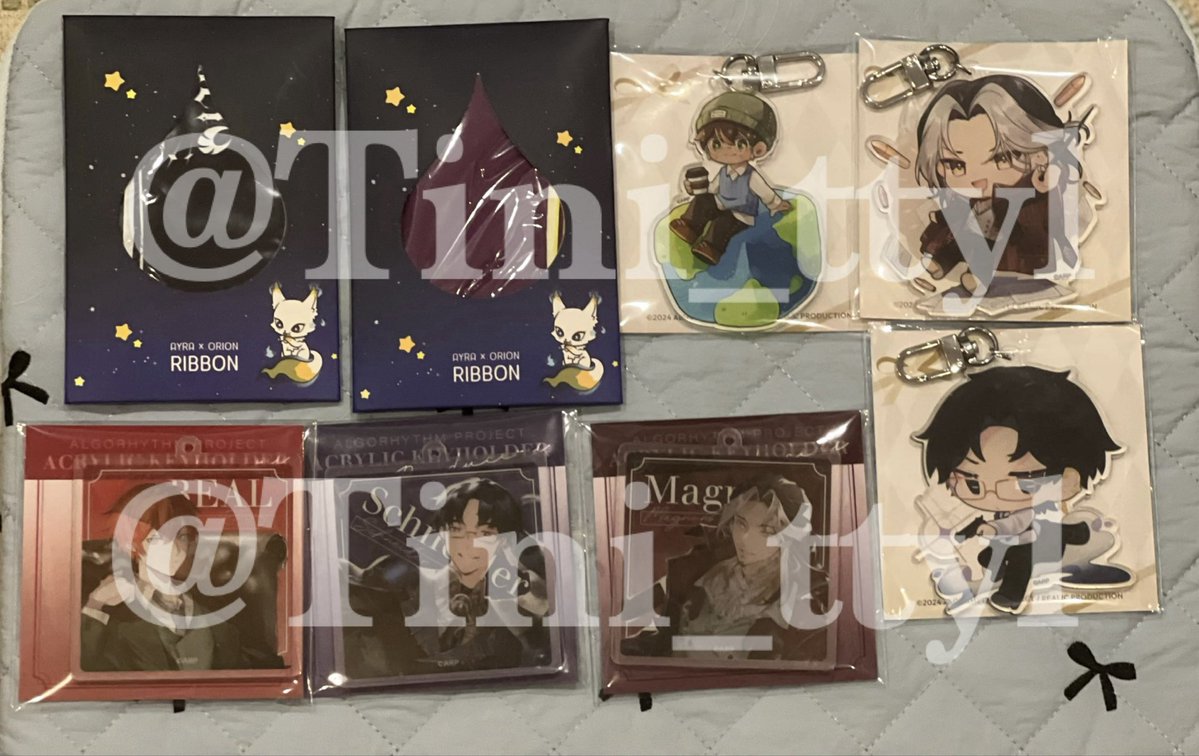 tini_ttyl's tweet photo. พร้อมส่ง ~  

✨ริ้บบิน ดากะ บาเบล 240฿
✨พกจ. วันเกิด เซไก พี่นุ่ม ชาไนเดอร์ 170฿
✨พกจ. คุณเป็ด ชาไนเดอร์ พี่นุ่ม 220฿

ราคารวมส่งแล้ว
สนใจ mention/DM
#ตลาดนัดarp #ตลาดนัดvtuber https://t.co/Te8Jw77lPU