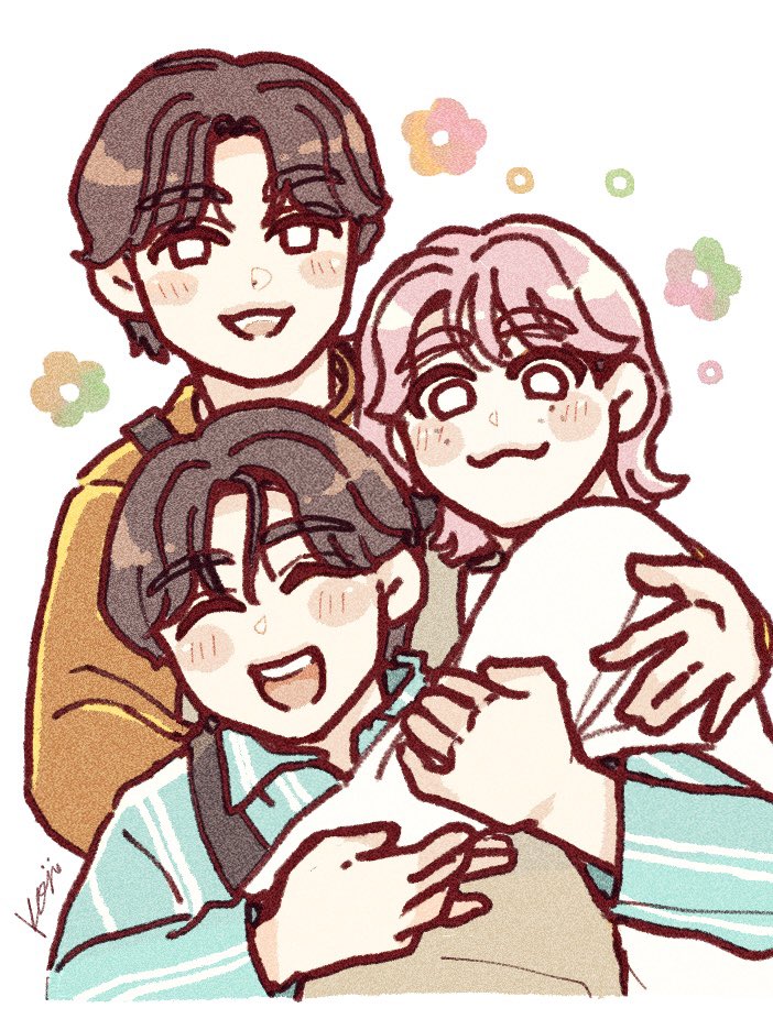 _kojiro39's tweet photo. ありがとう、ごめんね、大好き！💚🩷🧡 https://t.co/Gb0nBavtgz
