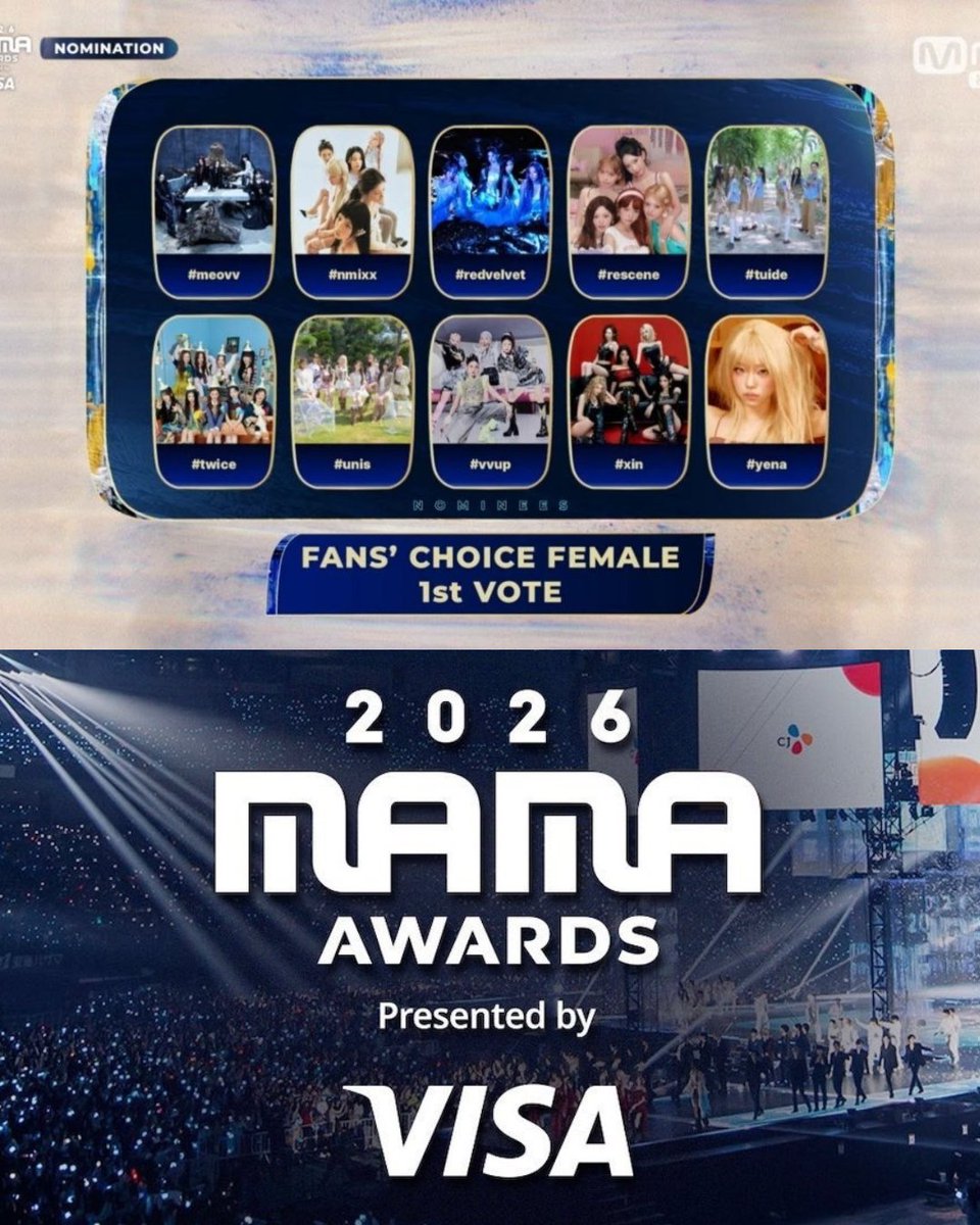 vvup_universe's tweet photo. 📢 Vote Guide Fans' Choice Female MAMA Awards 2026

🗳️ How to Vote:
💎 Vote once per day about VVUP using your public X account.
💎 Include both hashtags in your voting post:
#2026MAMAVOTE #VVUP 
💎 Reposting a valid post from another account.

START NOW!
@vvup_official https://t.co/rx9ZSHn9iP