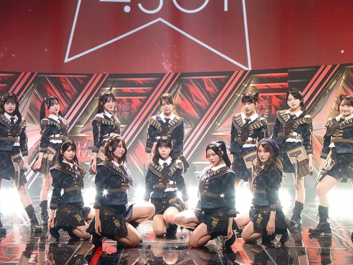 trend_get_neko's tweet photo. 「ニアジョイ、覚醒しすぎだろ……」😳🔥 

可愛い系アイドルだと思って油断してた人、今すぐ見て。

新曲『ロックスター様』の攻撃力がエグい！！この路線で来られたら沼落ち不可避では？？？ 

#ニアジョイ #CDTVライブライブ https://t.co/1t2Gcey9yA