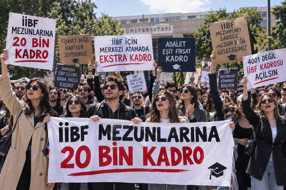 iibfmucahidi's tweet photo. İİBF Mezunları olarak Merkezi Atama için hakkımız olan kadroların açılmasını istiyoruz! İİBF için 20 Bin Kadro!!  #iibfatamabekliyor #iibfatama #iibfkadro https://t.co/1JJznj6KxZ
