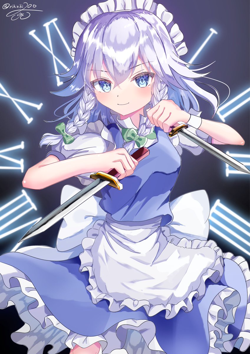 rikiriki200's tweet photo. #東方Project
#十六夜咲夜 
メイド長咲夜 https://t.co/qkUwe8f03O