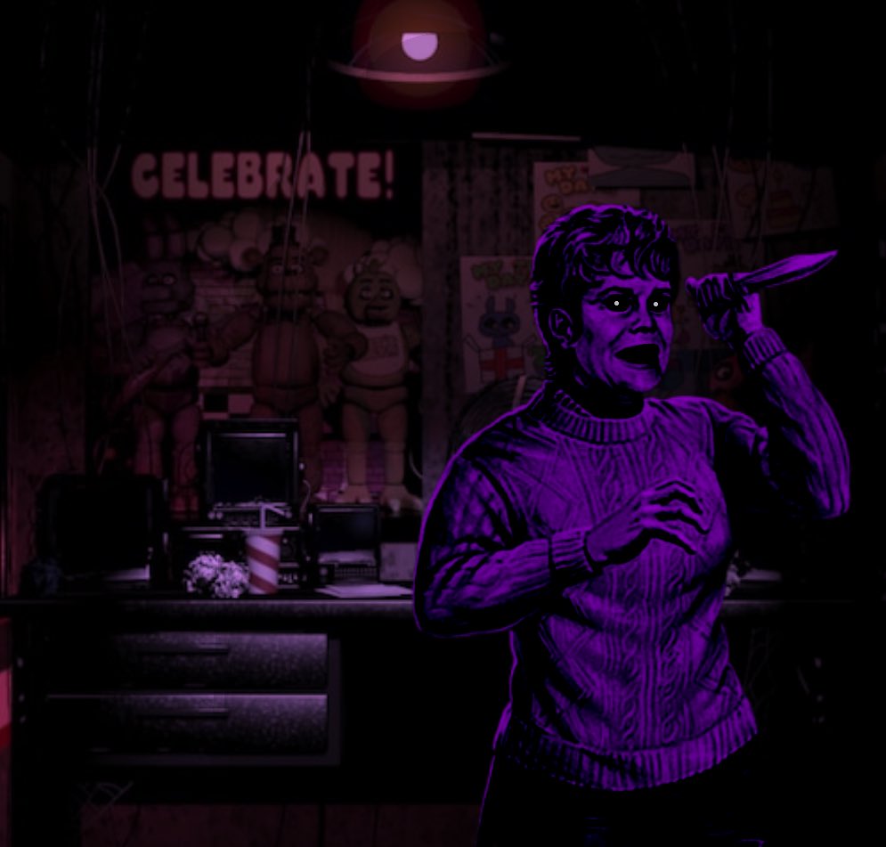 Wulsing's tweet photo. White people when they have to spend Five Nights at Freddy’s https://t.co/97YcYnOceV