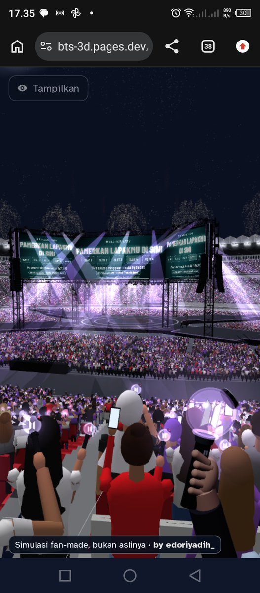 bloadymarcy's tweet photo. WTS BTS World Tour ‘Arirang’ In Jakarta Day 3

🍓 Cat 1 | Zone 7 | Door 25 | Row 36 | Seat 41/42
🍓Rp4.500.000 (boleh nego tipis)
🍓beres sampai wb
🍓COD Venue setelah jadi wb
Secured by jastip ya guys

Ini gambaran dari simulasi fanmade nya ya guyss https://t.co/Q5C4xovkZE